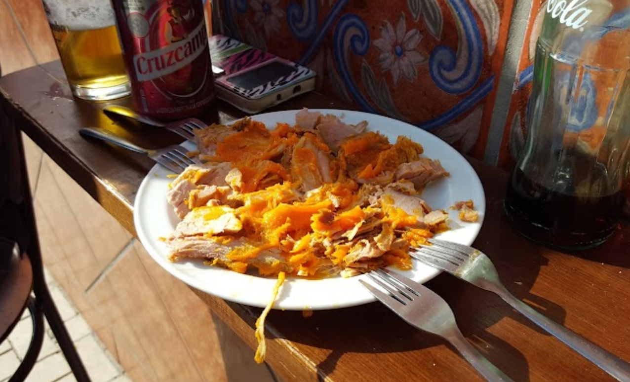 Plato del establecimiento en una fotografía aportada para esta propuesta